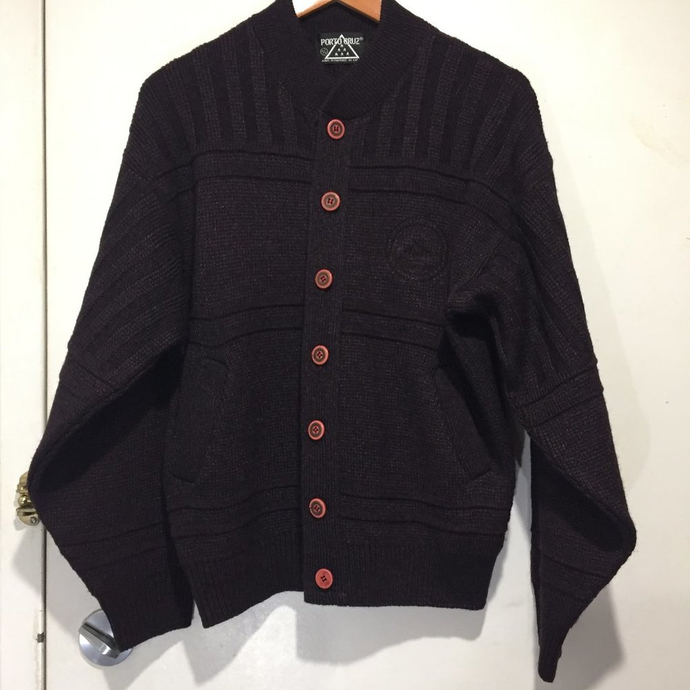 VINTAGE PORTO CRUZ CARDIGAN SWEATERS SIZE S